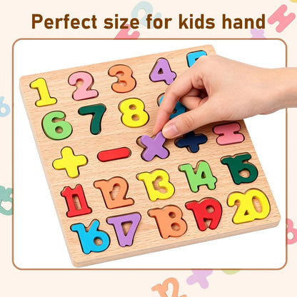Montessori Wooden Puzzle for Toddlers